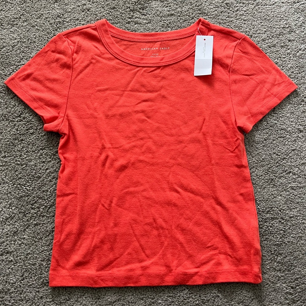 american eagle baby tee